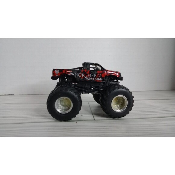 HOT WHEELS NORTHERN NIGHTMARE MONSTER JAM TRUCK LOOSE 1:64 1/64 - Picture 4 of 7